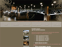 Tablet Screenshot of immobilier-toulouse.info